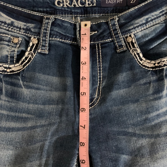 Grace in LA light wash boot cut jeans size 27 easy fit - Picture 8 of 10